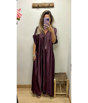 vestido saten