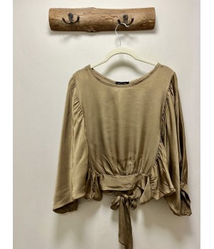 blusa saten