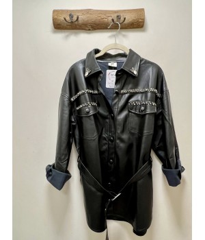 black jacket strass
