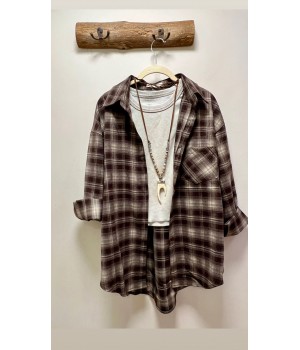 sobrecamisa cuadros