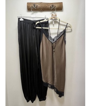 pantalon bombacho satén