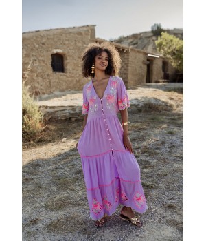 NUSA DUA PINK LONG DRESS