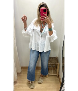 CAMISA COTTON VOLANTE