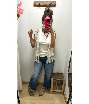 chaleco boho