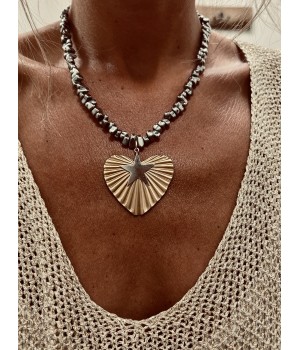 collar star love (hand made)