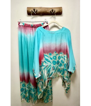 conjunto seda animal