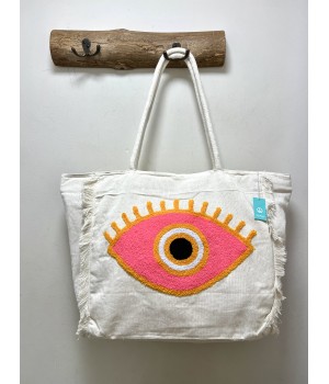 BAG PINK EYE (MELE BEACH)