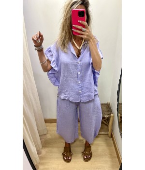 pantalon lino LYNA