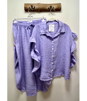 camisa lino LYNA