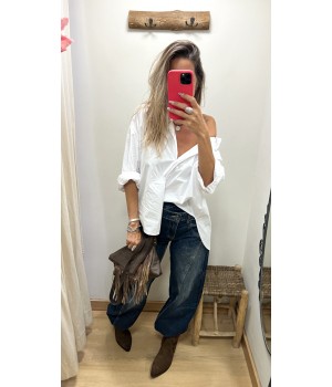 CAMISA BLANCA OVERSIZE