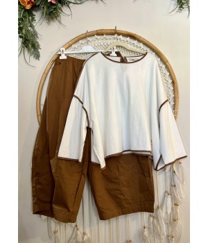 NATURAL oversize blanca