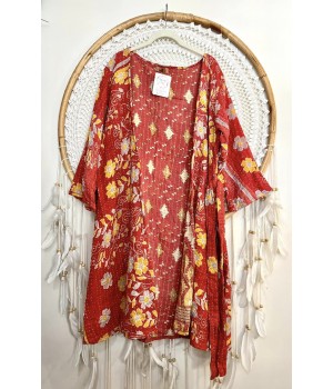 indian kimono midi