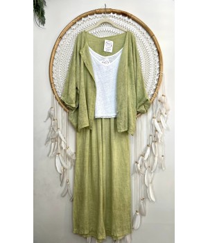 pantalon viscosa y lino
