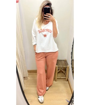 pantalon terracota