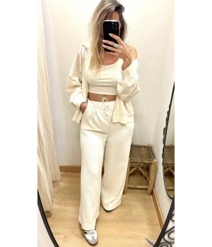 pantalon hueso textura