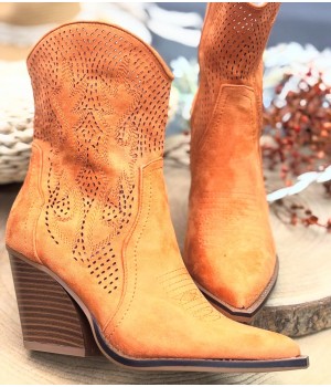 cow boy orange