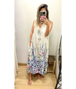 lino floral